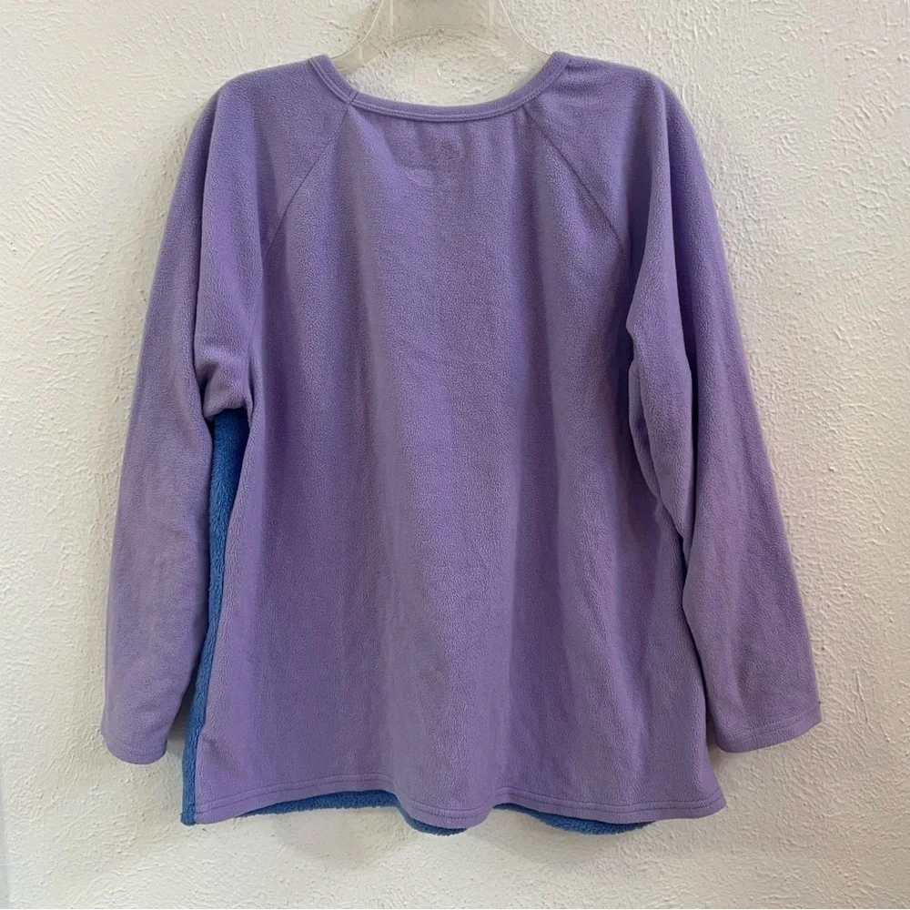 Disney Eyeore blue purple sleep top - Picture 3 of 5